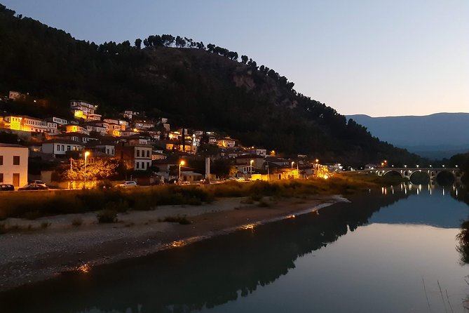 1001 Windows of Berat & Golden Sunset in Apollonia - Berat’s white hillside houses and the River Osum