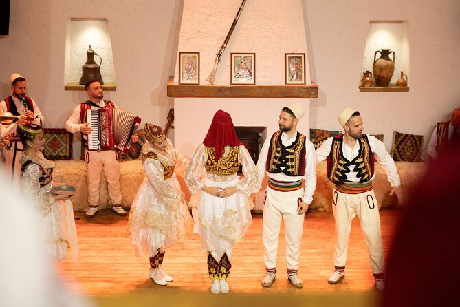Albanian Night Show: Traditional Music, Dance & Dinner in Tirana - The seven-dish dinner and what to expect