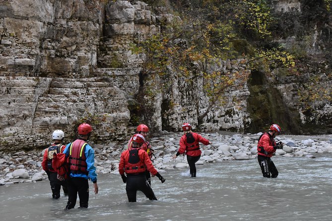 Berat Tour Osumi Canyons Exploration Lunch Transfer - Gear is included, but footwear deserves attention