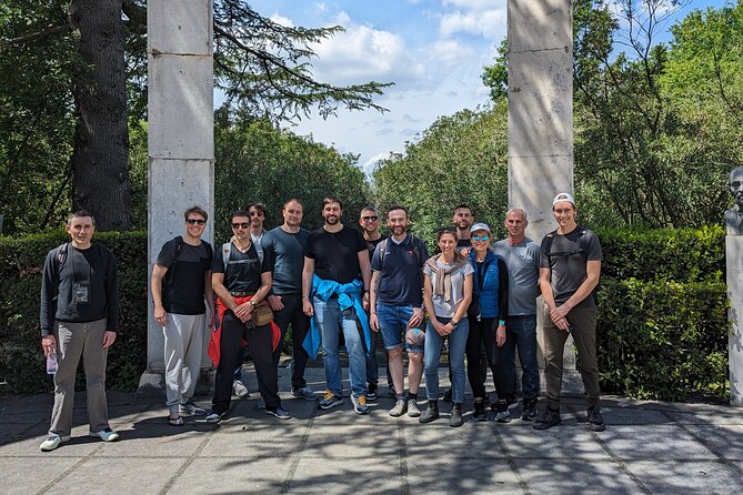 Bike Tour Tirana - 3 Times a Day - VisitAlbCom - The Pyramid, from communist museum to new cultural hub