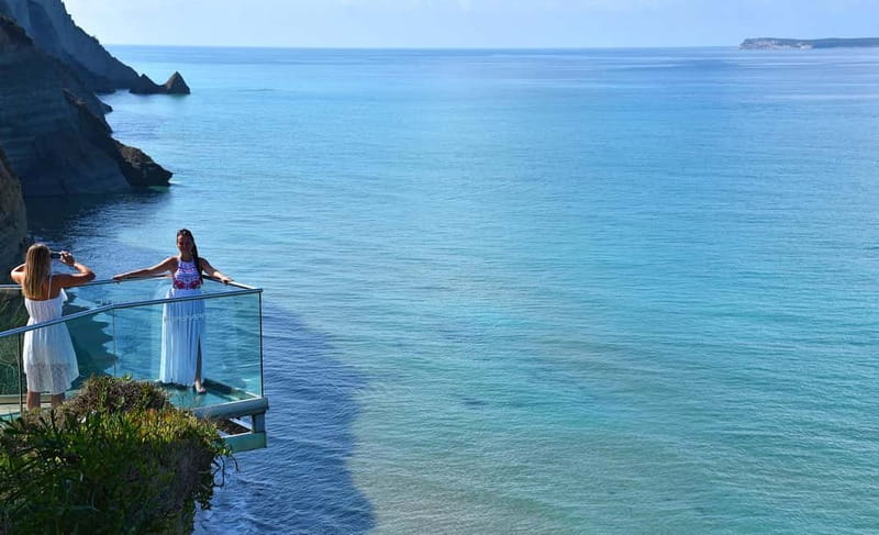 Corfu: Palaiokastritsa Swimming and Loggas Beach Sunset Tour - The guides are a real part of the experience