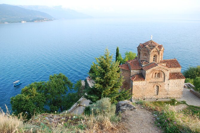 Day tour of Ohrid & St. Naum, N Macedonia from Tirana - St. Naum Monastery and the final lakeside highlights