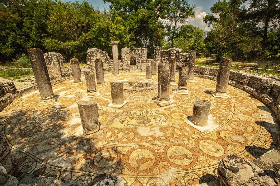 Day Trip to Saranda and Butrint National Park from Corfu - Walking through ancient Butrint