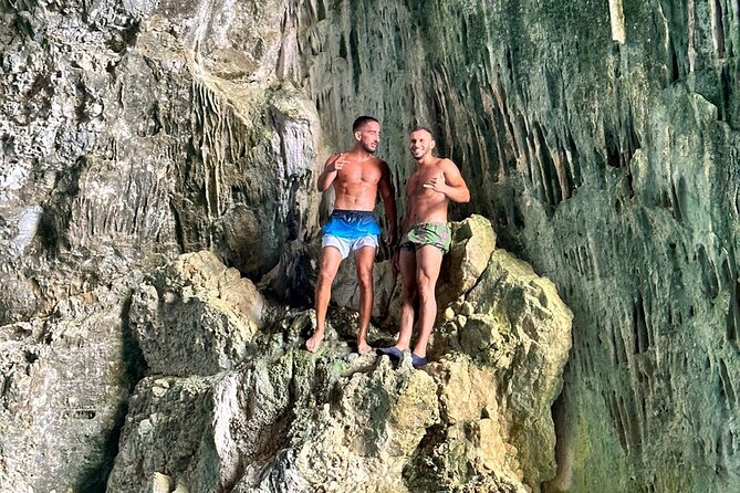 Discover Sazan Island, Haxhi Ali Cave, and Karaburun Hidden Gems - Drinks, music, and the boat atmosphere