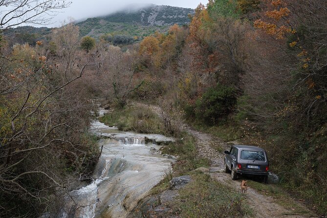 Drive a 4x4 Off-Road in the Tirana Valleys - Villages, farms, herbs, and local life