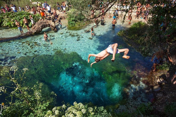 Explore Blue Eye- The Monument of Nature - The Blue Eye, Albania’s cold blue spring