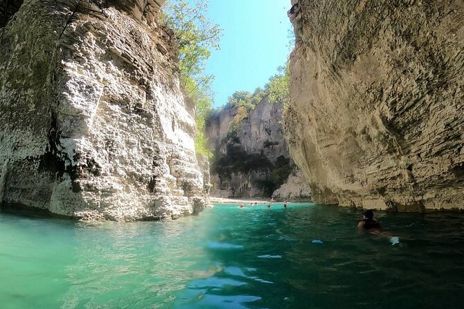 From Berat exploring Bogova waterfall & Osumi canyon - Bogova Waterfall and the cold-water pause