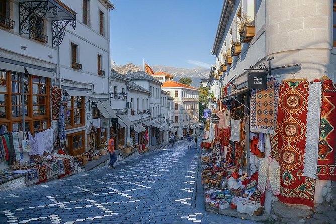 Gjirokastra- The Stone City & Blue Eye- The monument of Nature. - Gjirokastër Castle and its mountain views