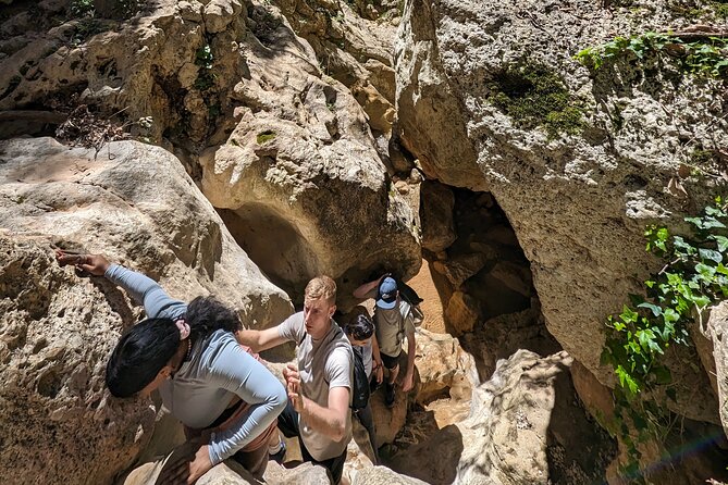 Gorge Walking & Rock Scramble The Canyon of Gjipe - Weather, timing, and cancellation details