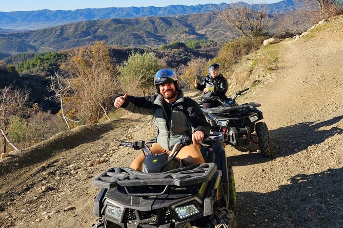 Guided Quad Biking Tour and Zipline in Tirana - Quad biking through Petrela’s hills