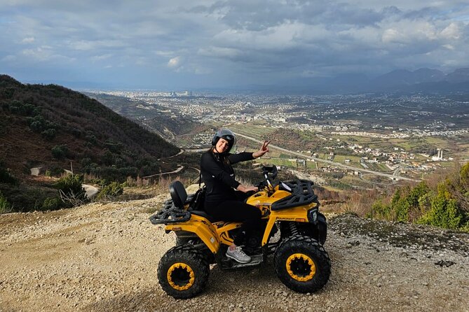Guided Quad Biking Tour and Zipline in Tirana - Safety instruction before the quad ride