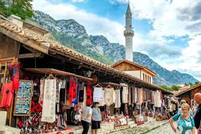 Guided Tour to Kruja, Holy Mountain & Old Bazaar from Durres