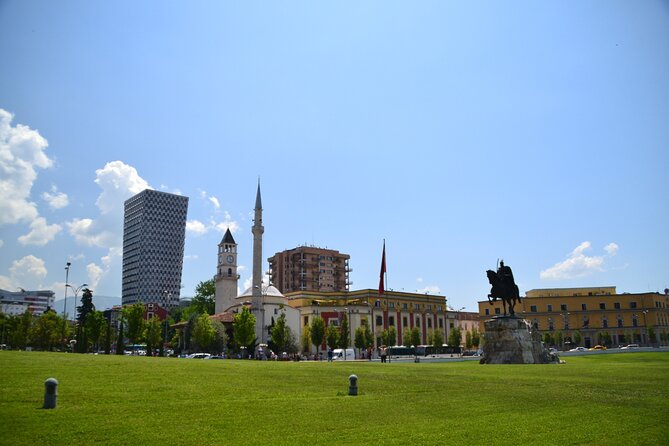 Inside Tirana Walking Tour - Skanderbeg Square, Tirana’s civic center
