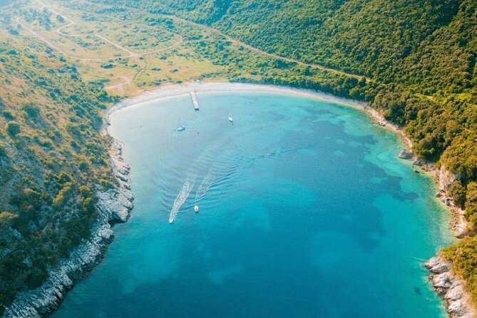 Into the Blue :Adventure Along the Beaches of Saranda Boat Trip - Gremina, Kakome, and Lovers Bay bring swimming time