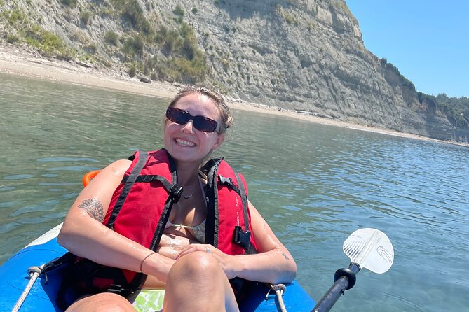 Kayak in Cape of Rodon,Tirana Albania Tour (ARG) - Paddling along clear bays at Cape of Rodon