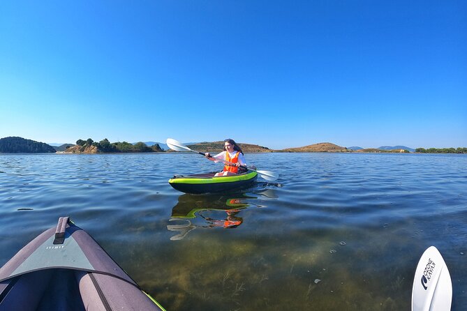 Kayaking at Narta Lagoon from Vlore - Why Narta Lagoon works so well from a kayak