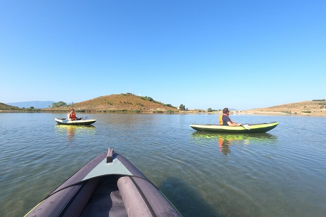 Kayaking at Narta Lagoon from Vlore - About three hours on Narta’s calm water