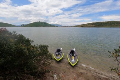 Kayaking at Narta Lagoon from Vlore