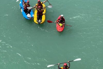 Kayaking in Vjosa River,Albania Kayak Permet,Gjirokaster (ARG)