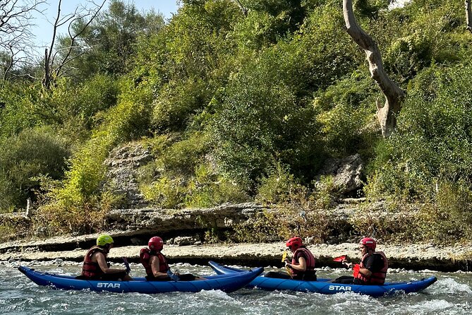 Multi Day Kayaking In Vjosa River ,Camping -6 Days - Day 5: finishing on the Drinos River