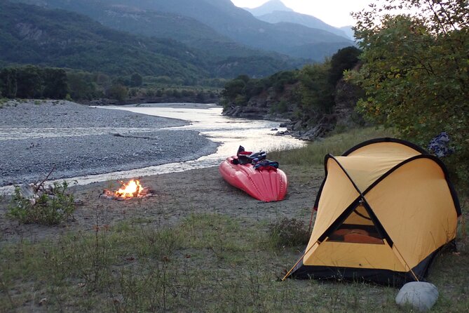 Multi Day Kayaking In Vjosa River ,Camping -6 Days - Day 0: transfer from Përmet and the Ali Pasha thermal baths