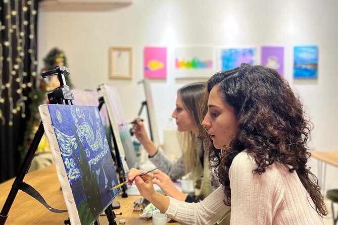 Paint and Wine - Authentic Art Workshop in Tirana - Starting at Tirana Colour Wine on Alqi Boshnjaku 32