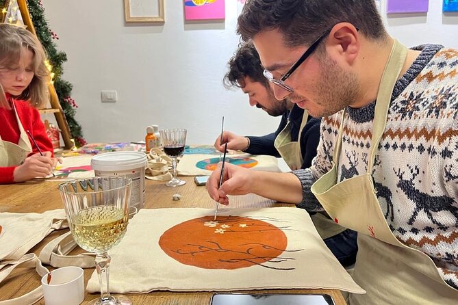 Paint and Wine - Authentic Art Workshop in Tirana - Choosing an Idea Before the Paint Goes On