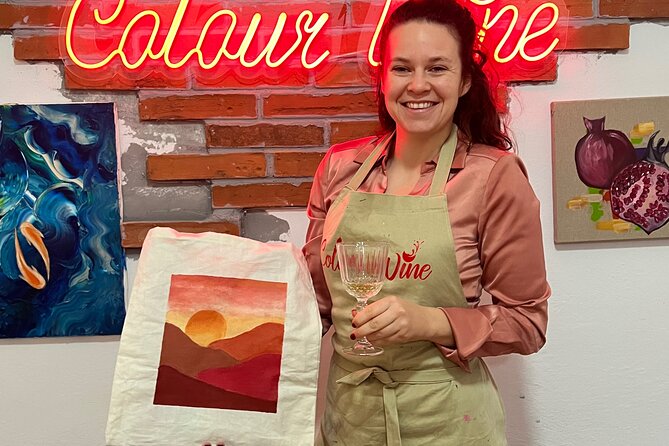 Painting on Tote Bags Workshop with Welcome Drink - A creative pause in the middle of Tirana