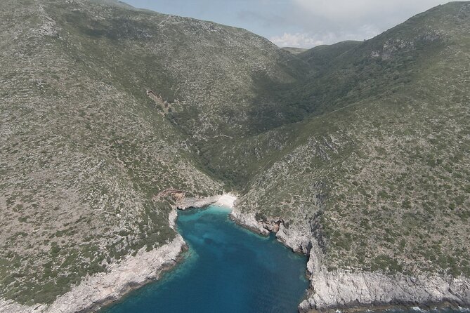 Private 6 H Boat Dafina Bay & Bear's Bay - From Vlore harbour toward the Karaburun coast