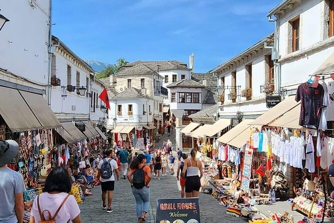 Private Day Trip to Gjirokastra from Tirana w/Lunch - The Blue Eye, a clear spring outside town