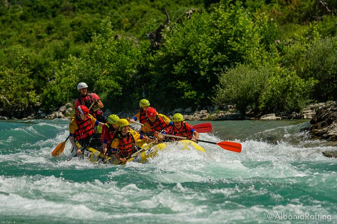 Rafting Vjosa River Gjirokastër Albania ARG - The guides make the difference