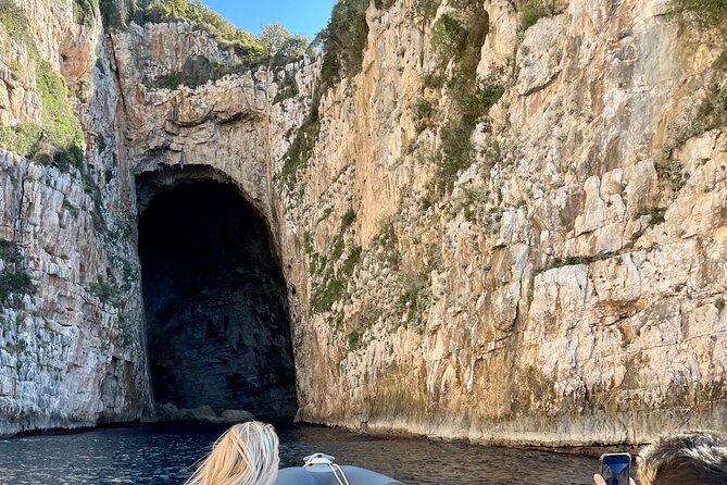 Secret Blue Gem Cave & Grama Bay Boat Tours Vlore - Music, food, and the social side of the boat