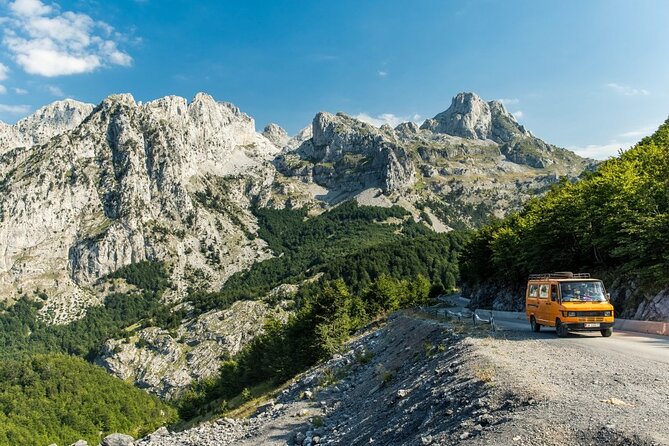 Semi – Private Hiking Tour; Theth & Blue Eye in 3 Days - Day 1: from Tirana or Shkoder to Qafa e Thores