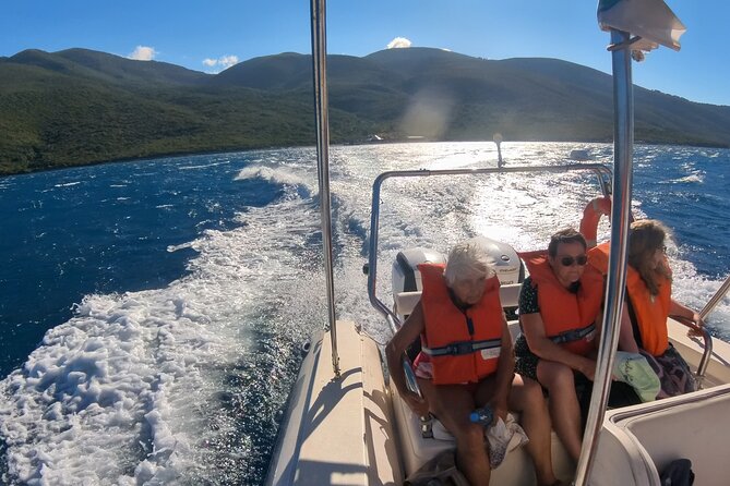 Snorkeling Experience Haxhi Aliu Cave & Ionian Cliffs - Hilqe Cliffs bring the final stretch