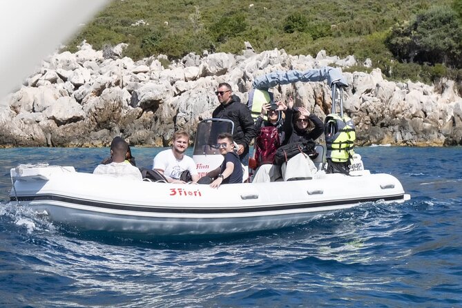 Speed Boat Tour to Vlore's Secret Blue Cave at Grama Bay - Two hours at historic Grama Bay