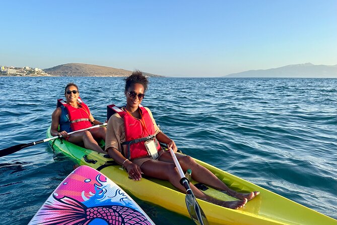 Sunset Saranda and Night City Glow Kayak or Sup Tour - Bistrica Beach and the 30-minute sunset stop