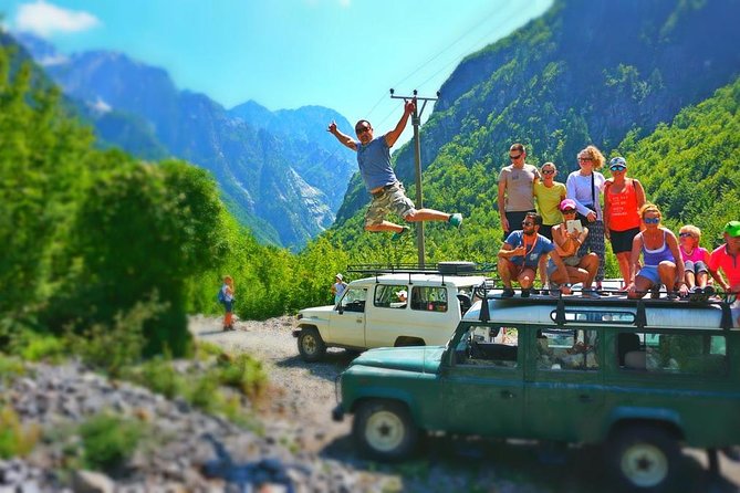 Theth Albania Jeep Day Tour - Grunas Waterfall: your first major stop