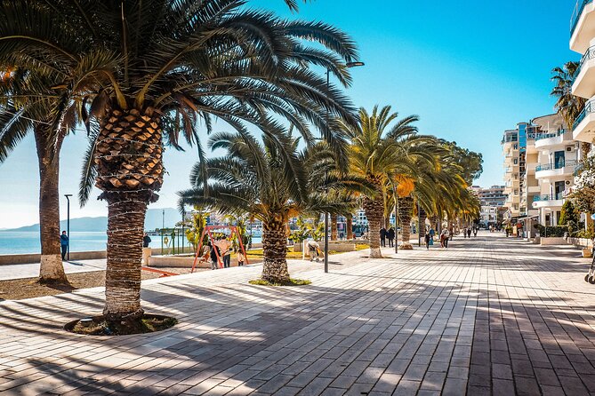 Tirana/Durres: Full Day Shared Tour to Saranda, Ksamil & Blue Eye - Lekursi Castle and the best view of Saranda