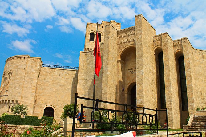 Tour of Kruja and Wine Tasting in one Day from Tirana - Walking uphill into Kruja Castle