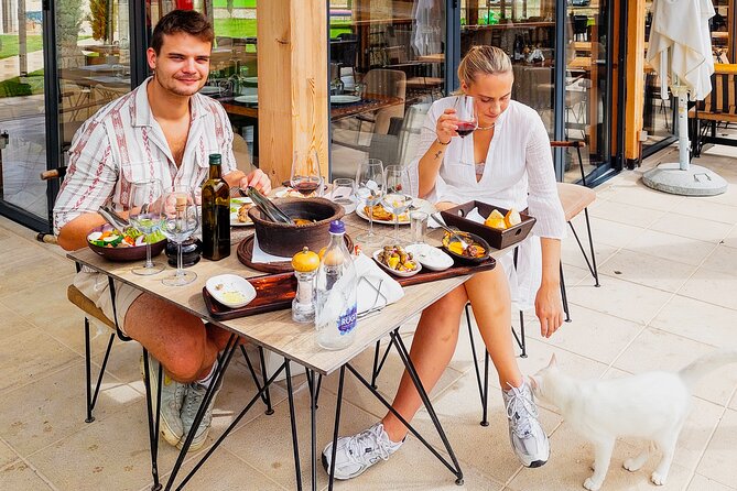 Vineyards, Albanian Wine Tasting & Boat Tour from Tirana/Durres - What you actually eat and drink