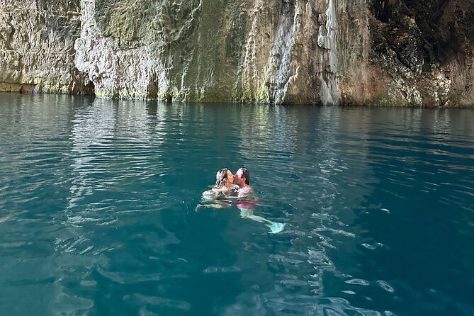 Vlore Private Boat Tour to Haxhi Ali Cave & Karaburun Beach - St. Vasil Beach gives you the longest swim stop