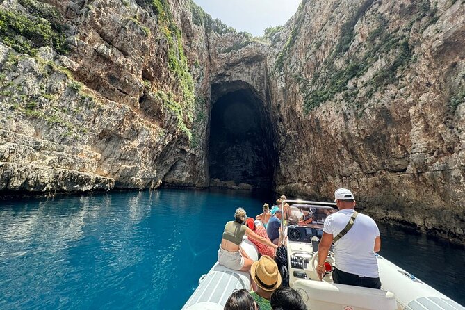 Vlore: Speed Boat Trip to Haxhi Ali Cave and Karaburun Peninsula - The ride to Haxhi Ali Cave