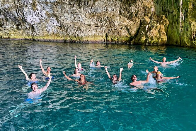 Vlore Speedboat Tour to Haxhi Ali Cave - St. Jani Beach and old military defenses