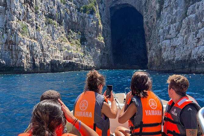 Vlore Speedboat Tour to Sazan Island & Haxhi Ali Cave - A walk to the two beaches of St. Koli Bay
