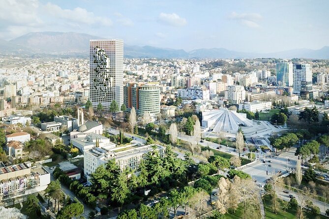 Walking Tour Historic Jewels in Tirana - Tirana Castle blends old walls with new shops